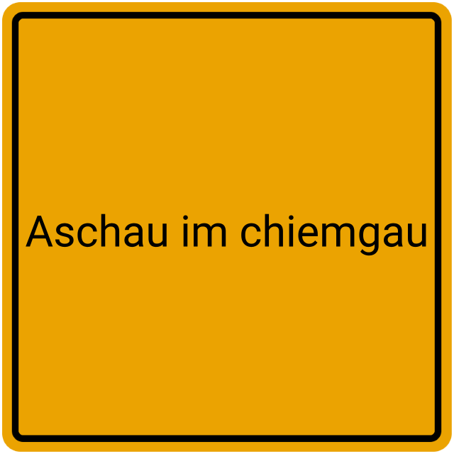 Meldebestätigung Aschau im Chiemgau